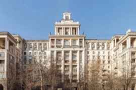 Квартира на набережной Москвы-реки.